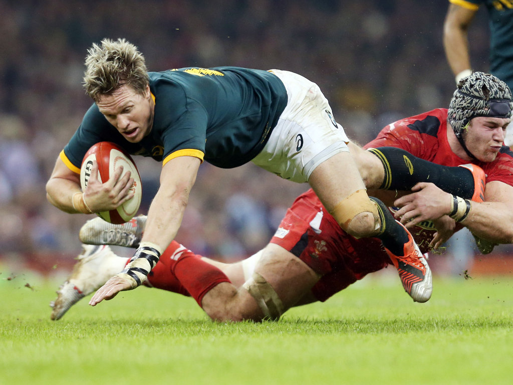 Tough day at the office: Jean de Villiers